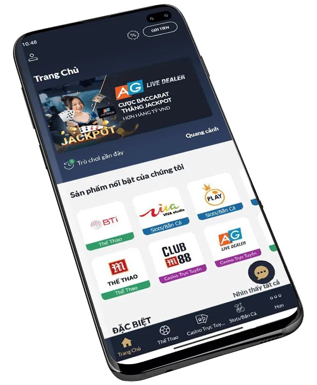 Bộ sưu tập trò chơi đa dạng tại Vabet, bao gồm thể thao, casino và slot